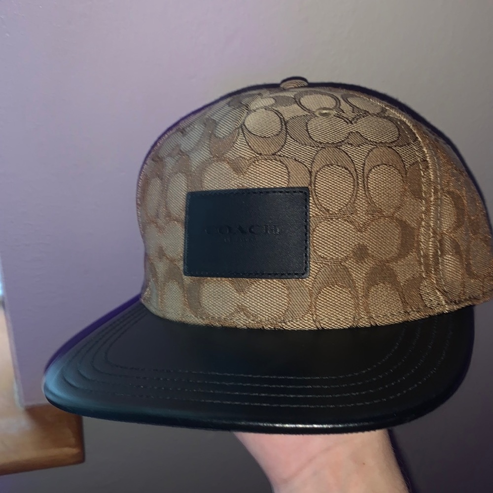 hat by Coach, $125 retail price, want $50